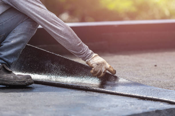 Professional Exterior Waterproofing technician working in Northport, NY